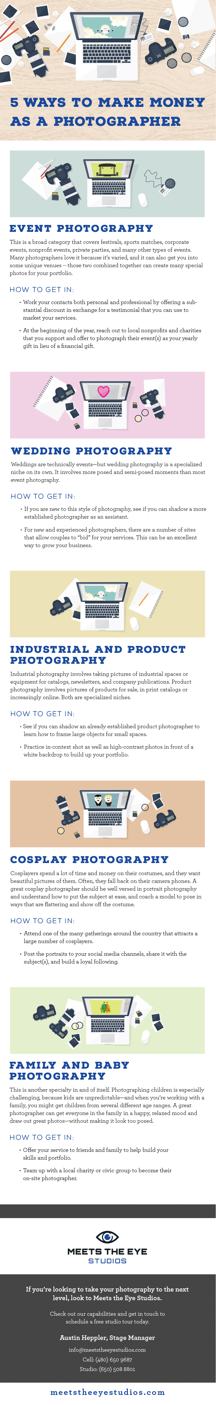 5 Ways to Make Money as a Photographer